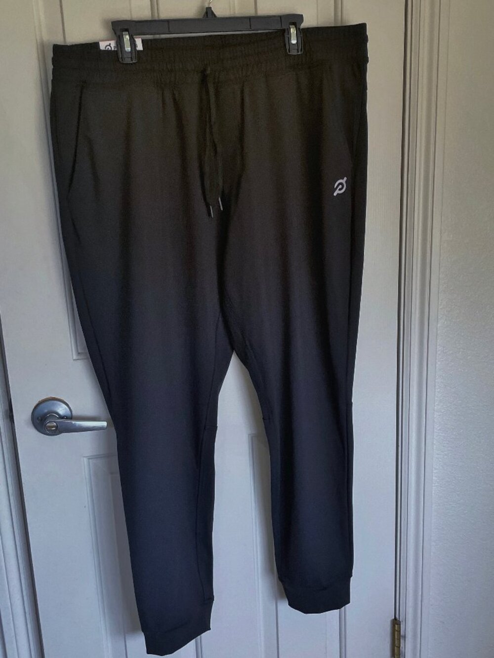 NEW Peloton Mens Performance Jogger Pant NWT XXL Black Moisture Wicking Stretch